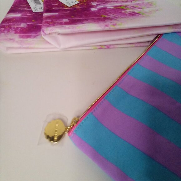 Cosmetic Make-Up Bags Lot of 7 Zipper Pouch Clinique Estee Lauder - Picture 12 of 12